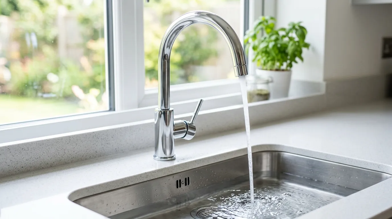 Local Plumbing Master Pros same day plumber fixing a faucet in East Niles, CA